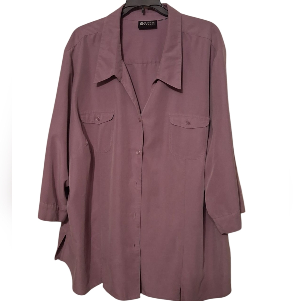 Maggie Barnes Mauve Blouse